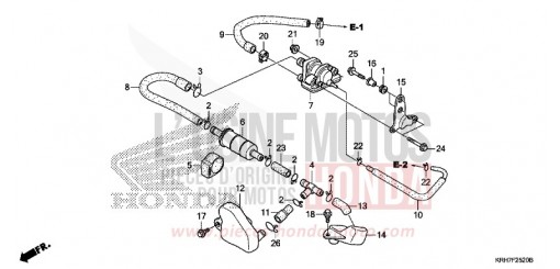 SOUPAPE D'AIR XR125LEKJ de 2018